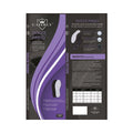 Caffrey Dolce Passo double-layer breathable insole packaging, front and back with size guide