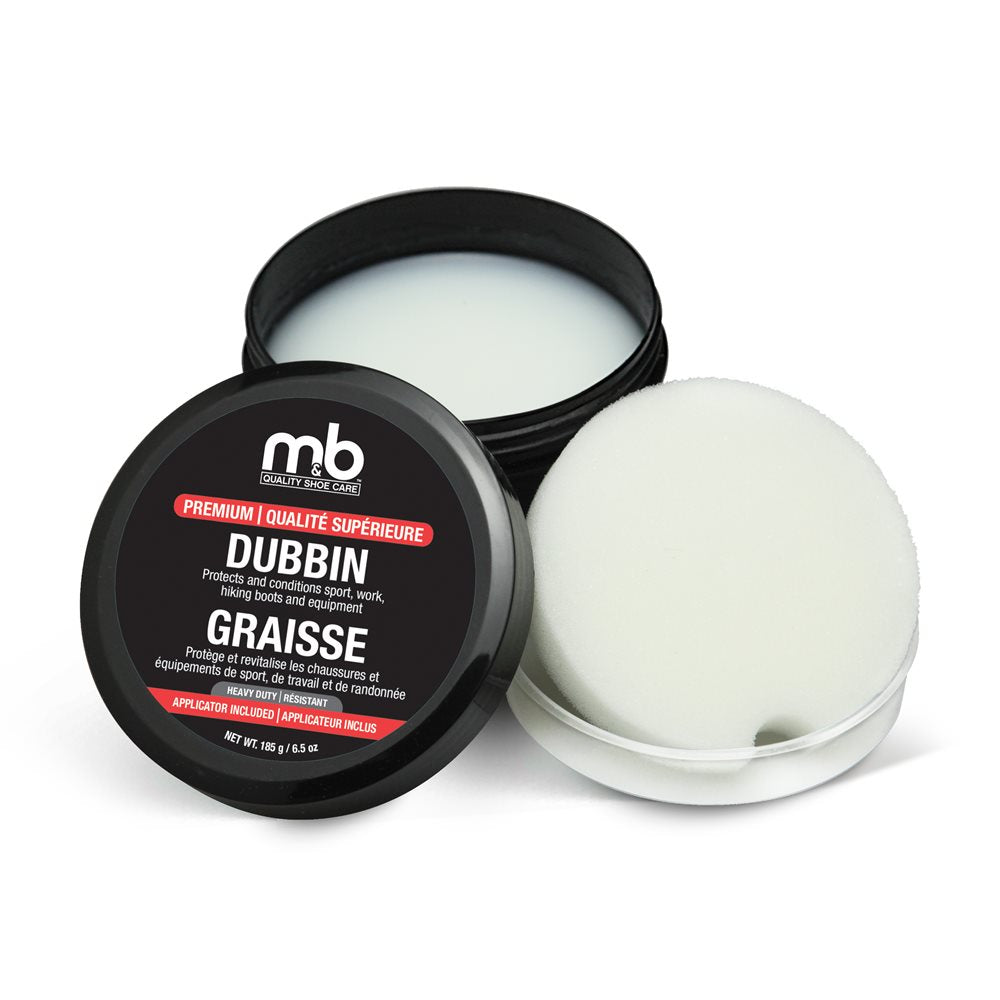 Dubbin Leather Protector, 185 g — Moneysworth & Best product packaging