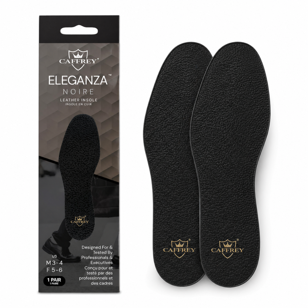 Caffrey Eleganza Noire Leather Insole