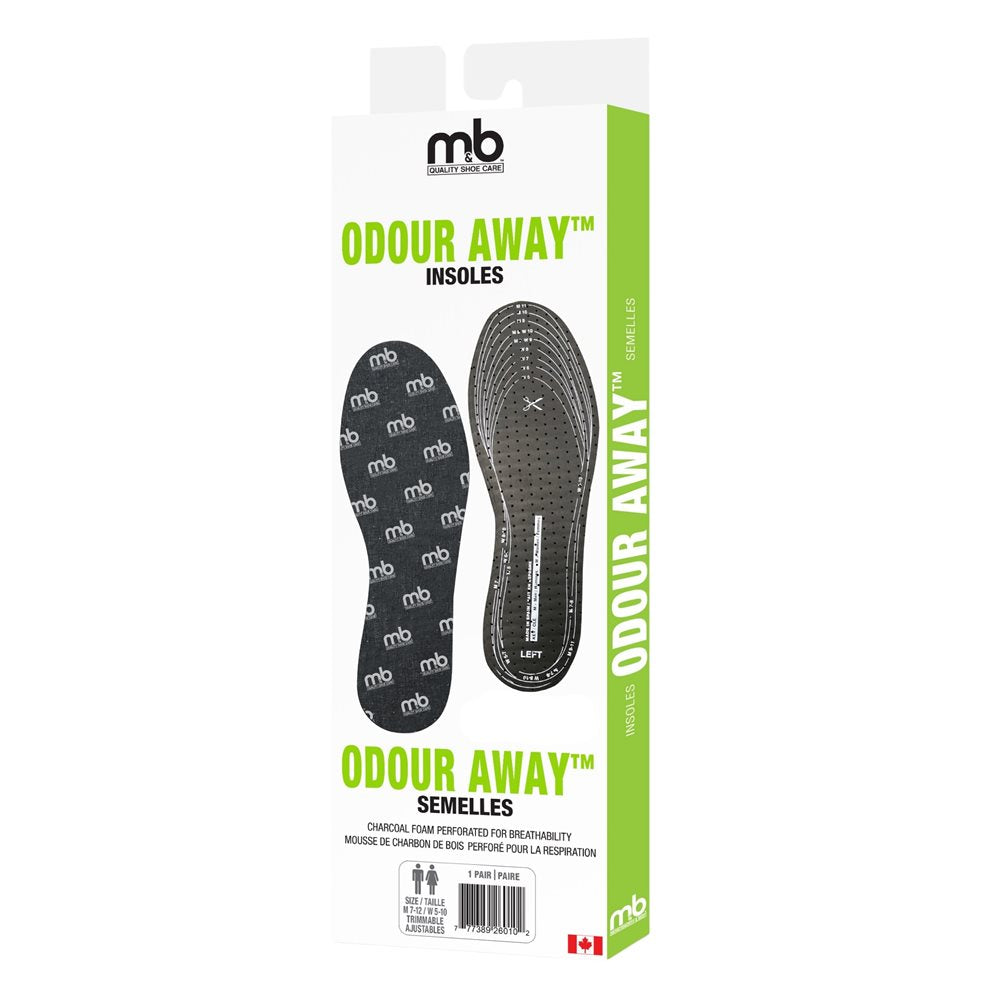 Odour Away Charcoal Insoles — Moneysworth & Best product packaging