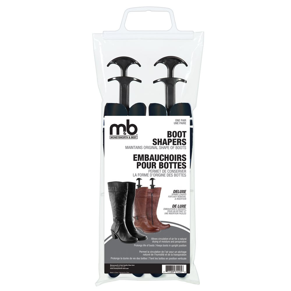 Boot Shaper with Handle — Moneysworth & Best product packaging