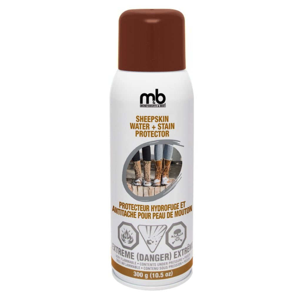 Sheepskin Water & Stain Protector — Moneysworth & Best product packaging