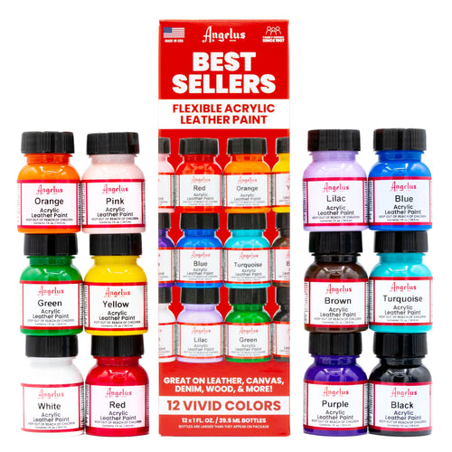 Angelus — Angelus Acrylic Leather Paint - Best Sellers Kit