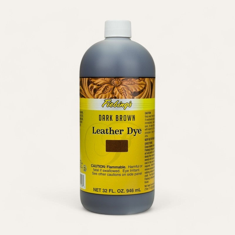 Leather Dye 32oz Dark Brown