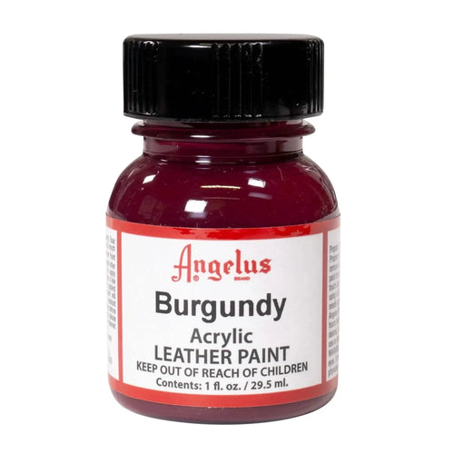 Angelus — Angelus Acrylic Leather PaintBurgundy1 OZ