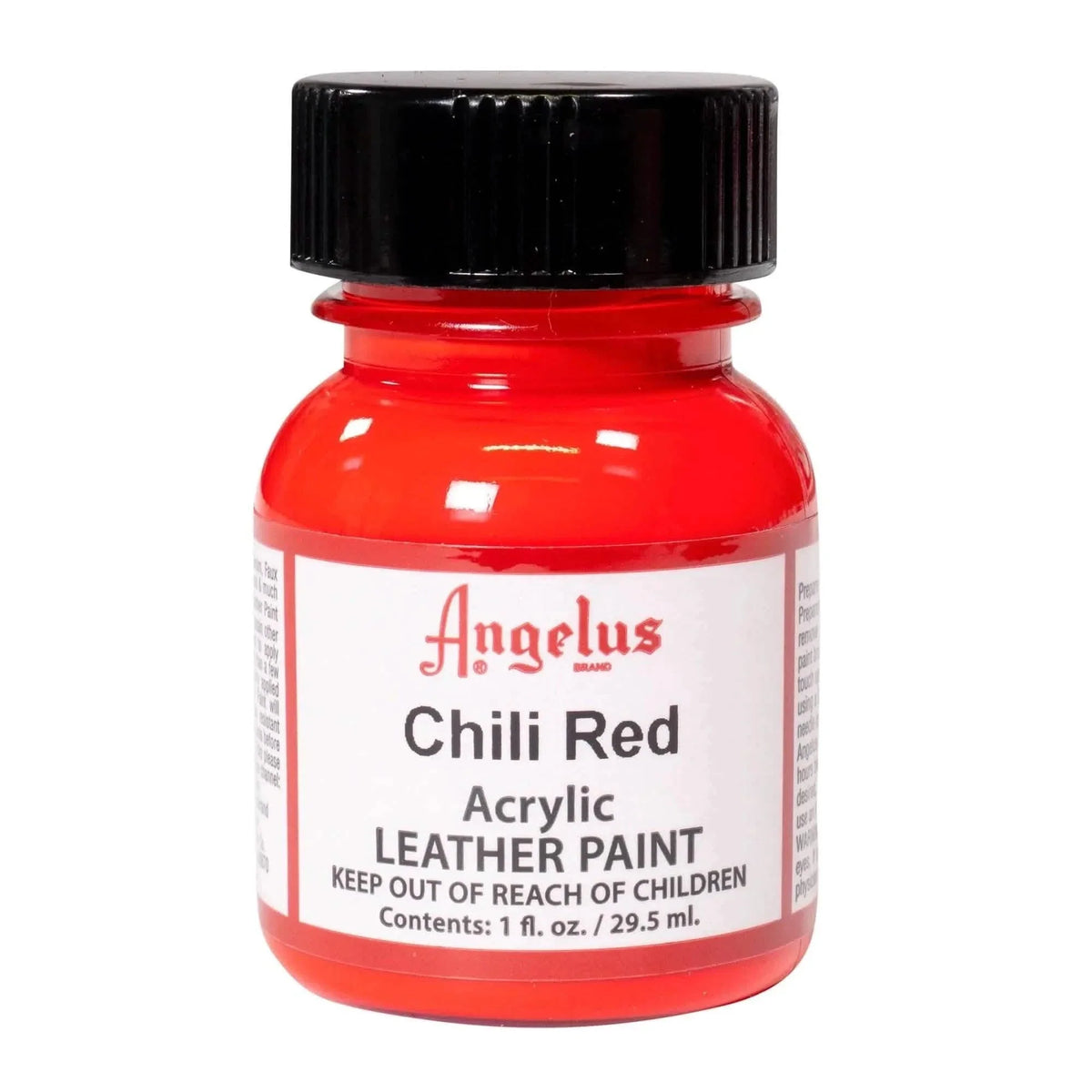Angelus — Angelus Acrylic Leather PaintChili Red1 OZ