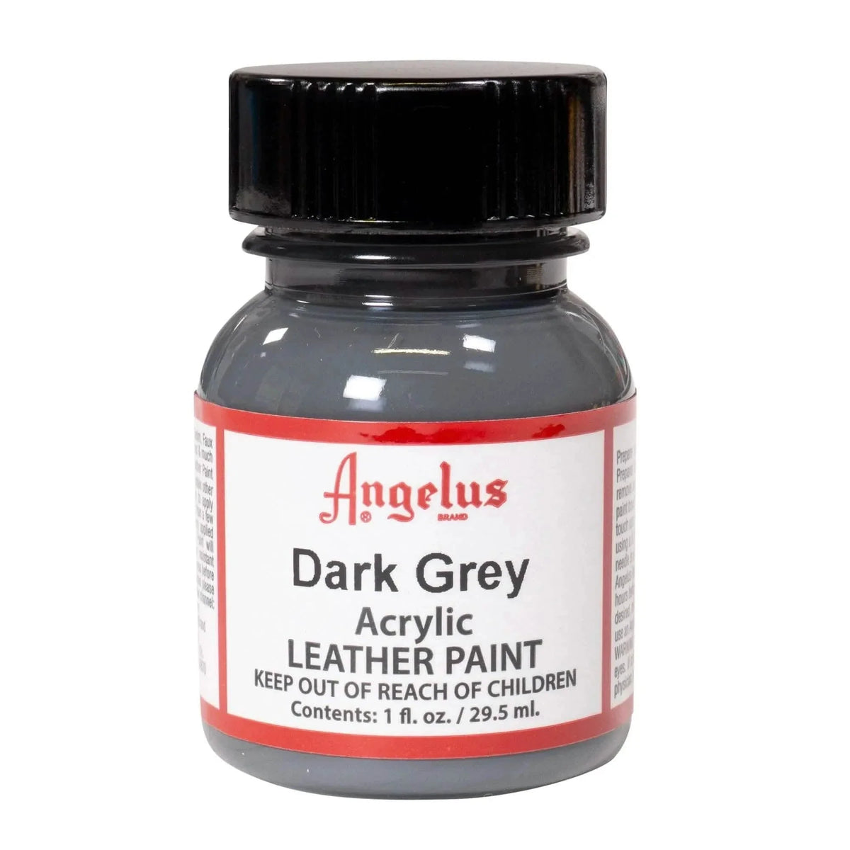 Angelus — Angelus Acrylic Leather PaintDark Grey1 OZ