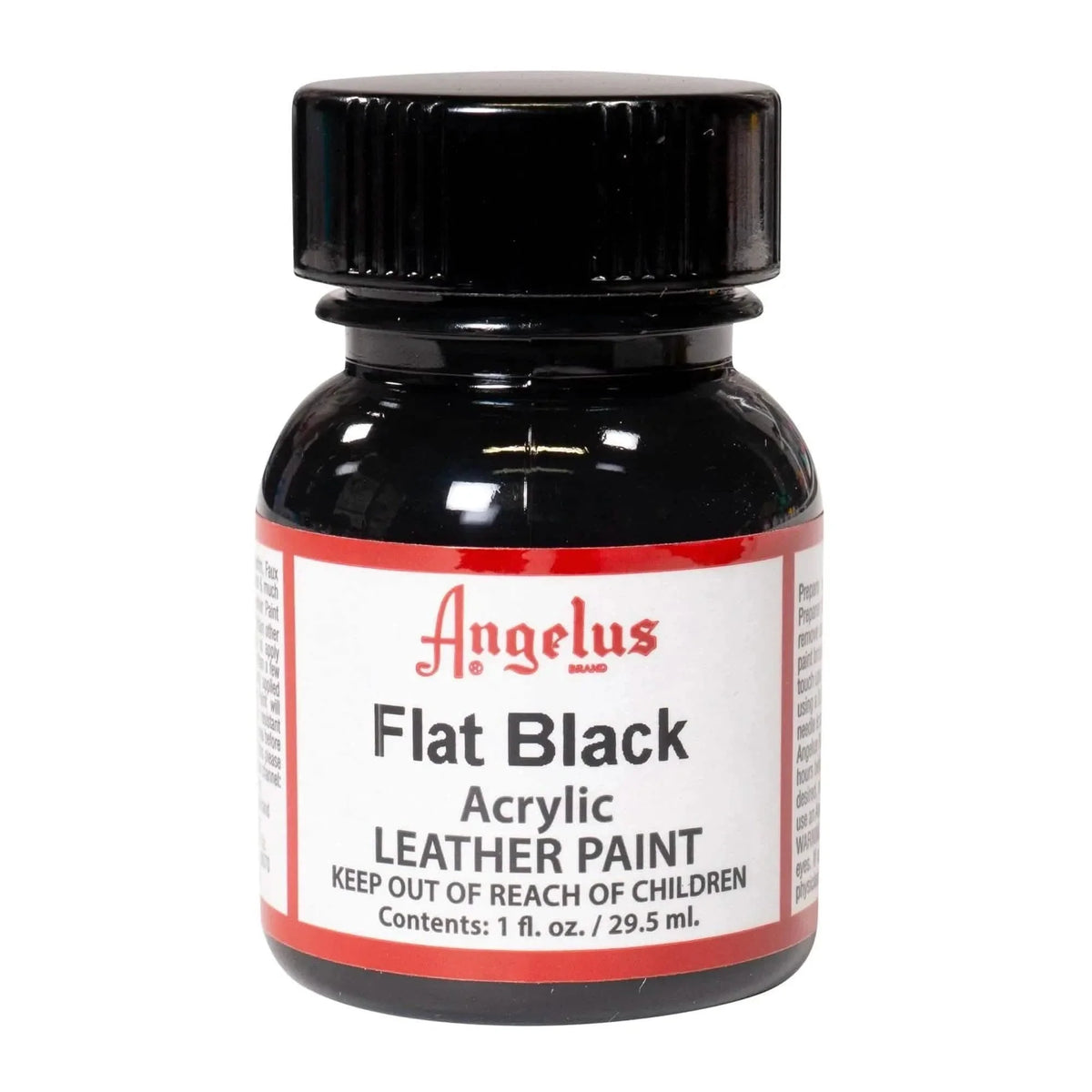 Angelus — Angelus Acrylic Leather PaintflatBlack1 PT