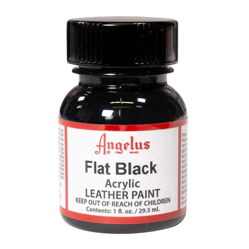 Angelus — Angelus Acrylic Leather PaintflatBlack1 PT