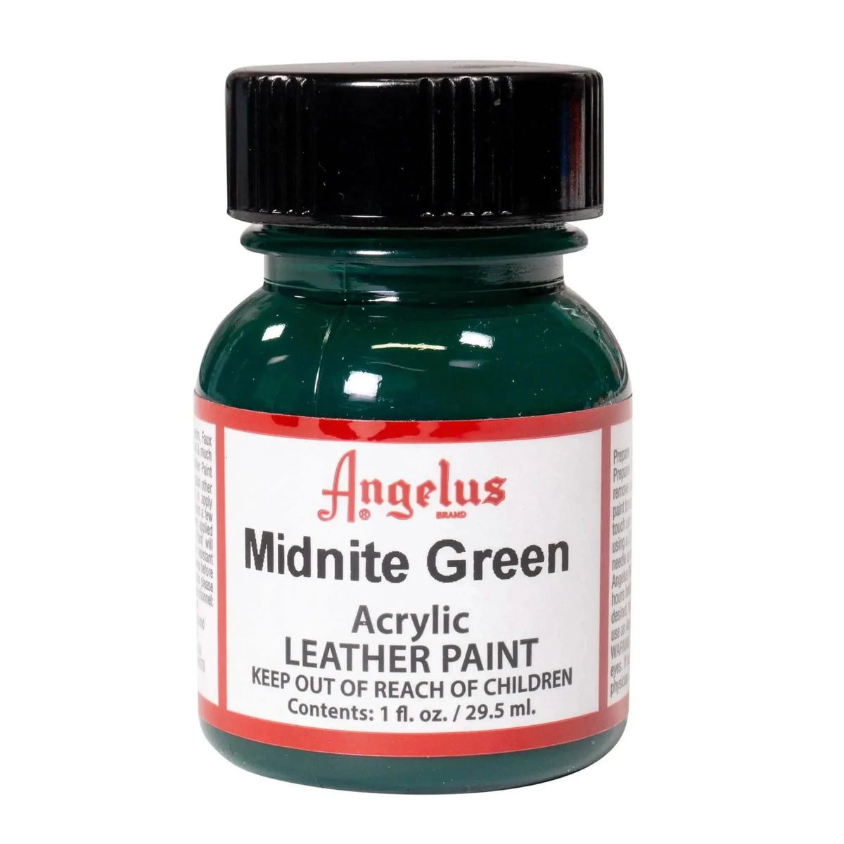 Angelus — Angelus Acrylic Leather PaintMidnight Green1 OZ