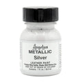 Angelus — Angelus Acrylic Leather PaintSilver1 OZ